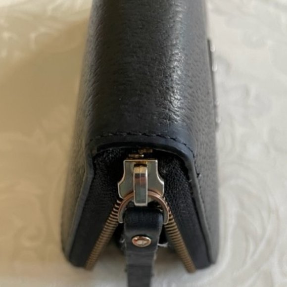 Kate Spade Grove Street Neda Black Leather Zip Around Wallet - Picture 7 of 12